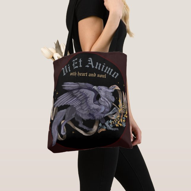 Bolso De Tela Regal Silver Griffin (Detalle)