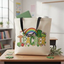 Bolso De Tela Regalo adorable del Día de San Patricio Afortunado