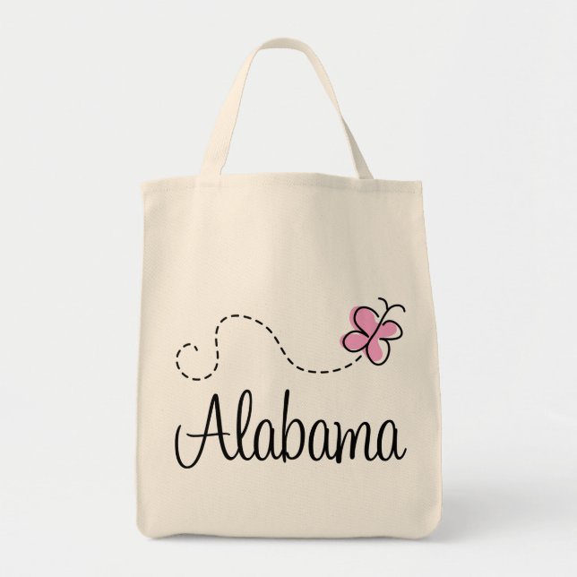 Bolso De Tela Regalo bonito de la camiseta de Alabama (Frente)