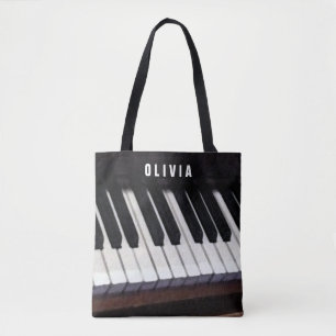 Bolso De Tela Regalo con tema de piano
