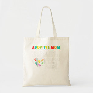 Bolso De Tela Regalo de adopción de citas de amor de madre adopt
