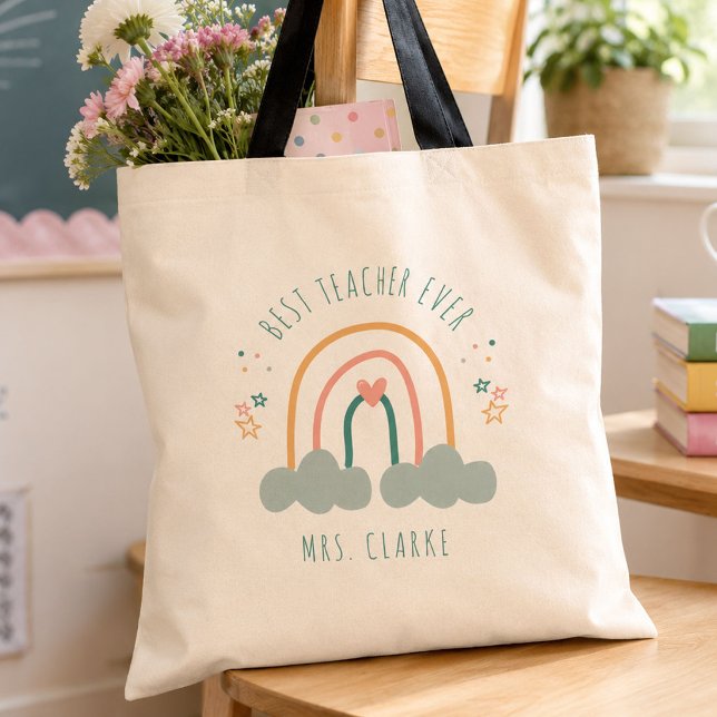 Bolso De Tela Regalo de Agradecimiento para el Mejor Profesor de (Subido por el creador)