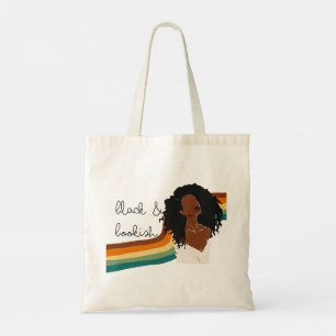 Bolso De Tela Regalo de amante del libro negro para adolescentes