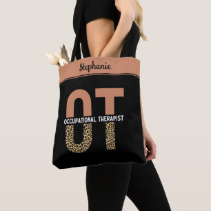Bolso De Tela Regalo de Apreciación de Terapia Ocupacional perso