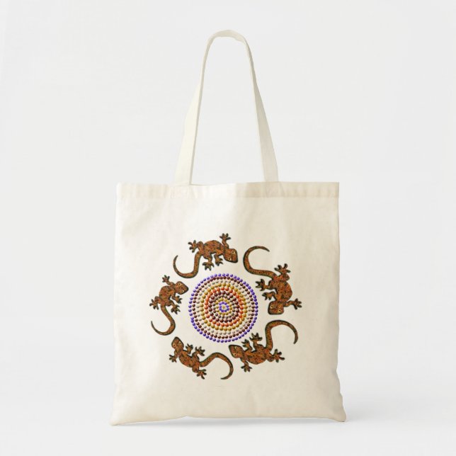 Bolso De Tela Regalo de arte aborigen australiano (Frente)