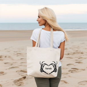 Bolso De Tela Regalo de Bachelorette Bridesmaid de Tote gótico B