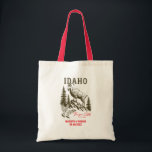 Bolso De Tela Regalo de bienvenida de boda de Idaho para damas d<br><div class="desc">Bienvenidos a sus invitados a su boda en Idaho con un toque considerado que recordarán. Ya sea que celebren en las montañas escénicas de Sun Valley, cerca de las orillas del lago Coeur d’Alene, o en una granja rústica en Boise, esta bolsa de bienvenida para boda en Idaho es la...</div>