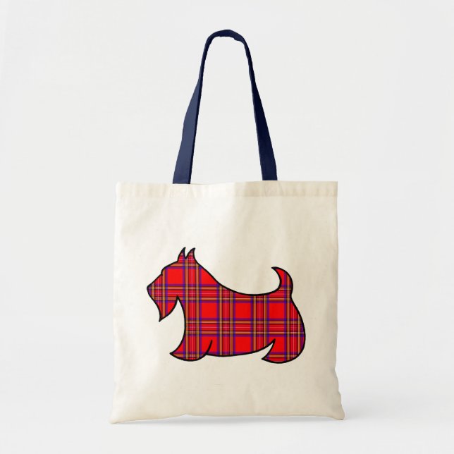 Bolso De Tela Regalo de bolsitas para el libro tote del Scottish (Frente)