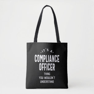 Bolso De Tela Regalo de cargo de responsable de cumplimiento
