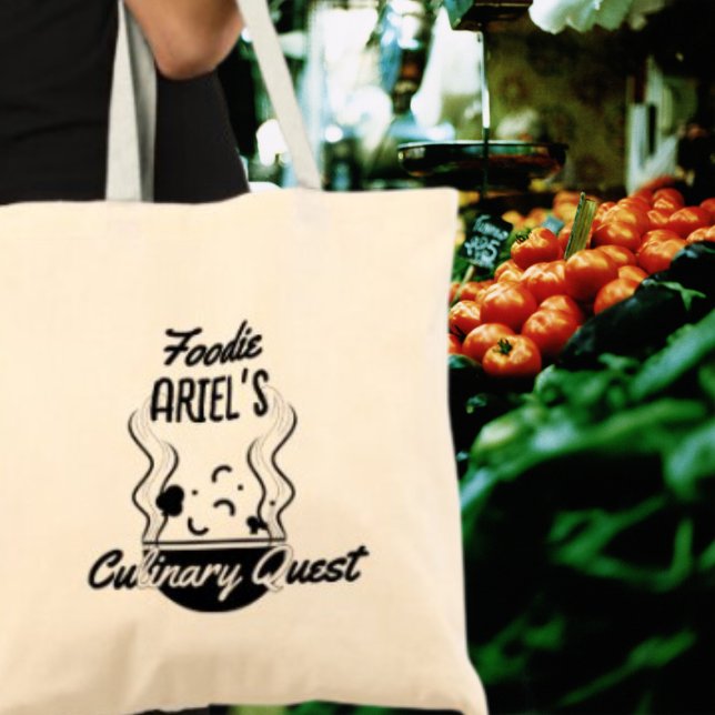 Bolso De Tela Regalo de Chef para la Misión Culinaria de Comida  (Shop now to embark on your culinary quest in style!)