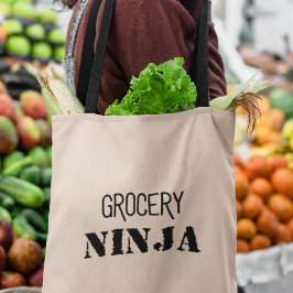 Bolso De Tela Regalo de compras divertidas Ninja