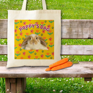 Bolso De Tela Regalo de conejo personalizado, accesorio para Mas
