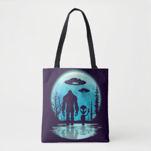 Bolso De Tela Regalo de conspiración para la revelación de OVNI