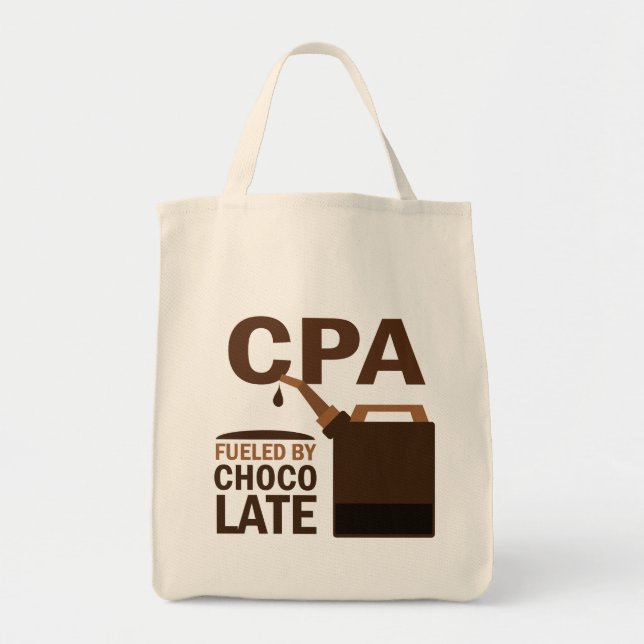 Bolso De Tela Regalo de Cpa (divertido) (Frente)