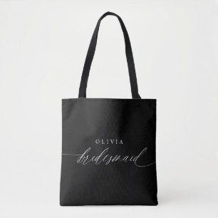 Bolso De Tela Regalo de Dama de Honor Fiesta de Boda Moderno Min