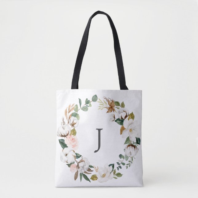 Bolso De Tela Regalo de dama de honor personalizado Tote Bag Mag (Anverso)