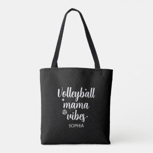 Bolso De Tela Regalo de Día de la Madre de voleibol para mamá