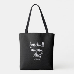 Bolso De Tela regalo de Día de la Madre para mamá de béisbol