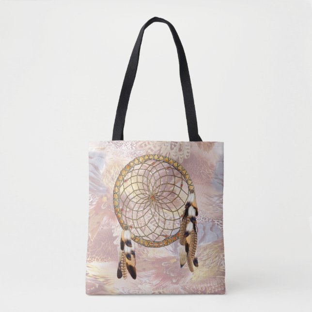Bolso De Tela Regalo de Dream Catcher Bridesmaid (Anverso)