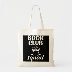 Bolso De Tela Regalo de escuadrón para el club de libros para la