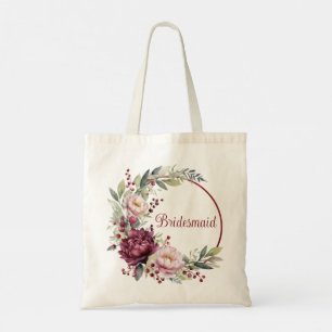 Bolso De Tela Regalo de favores de la dama de honor