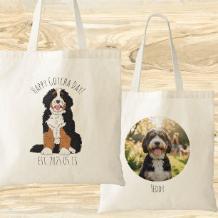 Bolso De Tela Regalo de foto personalizado del día de Gotcha de 