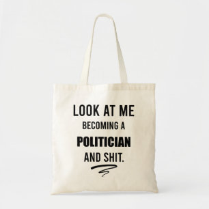 Bolso De Tela Regalo de Graduación Política Camiseta de Ciencias