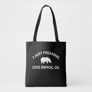 Bolso De Tela Regalo de Hippo Lover| Me Encantaba Hippo Ok