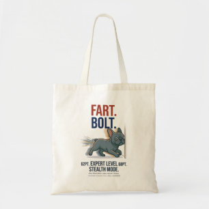 Bolso De Tela Regalo de humor de perro salchicha bulldog francés