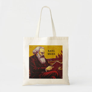 Bolso De Tela Regalo de Karl Marx (Fundador del Marxismo)