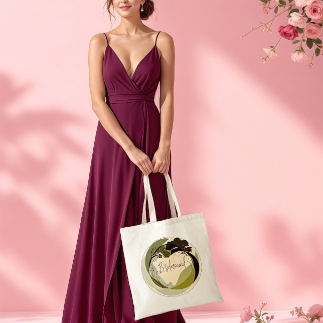 Bolso De Tela Regalo de la dama de honor (Subido por el creador)