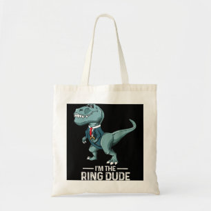 Bolso De Tela Regalo de la fiesta de bodas de dinosaurios T-Rex