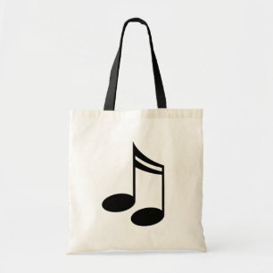 Bolso De Tela Regalo de la música de las notas musicales