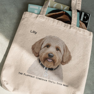 Bolso De Tela Regalo De Labradoodle Para La Madre De Doodle