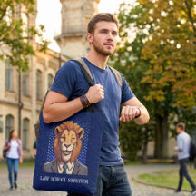 Regalo de León Divertido para Estudiante de Derech