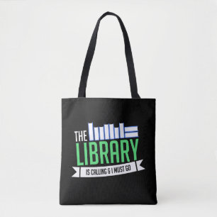 Bolso De Tela Regalo de libros de bibliotecas bibliotecarias