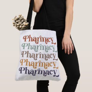 Bolso De Tela Regalo de los estudiantes de farmacia retro