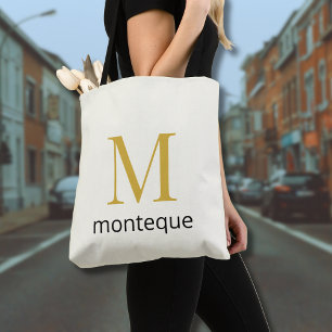 Bolso De Tela Regalo de lujo personalizado con monograma para el