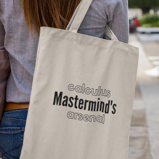 Bolso De Tela Regalo de maestro de matemáticas del arsenal de la