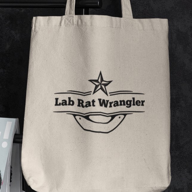 Bolso De Tela Regalo de maestro de química de Lab Rat Wrangler (Shop now and showcase your passion for science in style!)