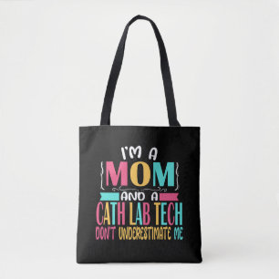 Bolso De Tela Regalo de mamá de Cath Lab Tech Cardiac