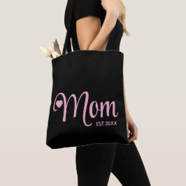 Bolso De Tela Regalo de Mamá Establecida Nuevo Guión Simple