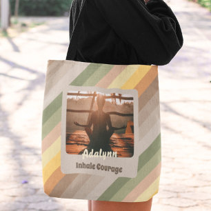 Bolso De Tela Regalo de mamá, profesora de amante del yoga y pro