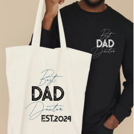 Bolso De Tela Regalo De Moda Para Papá Personalizado Nombre Indi
