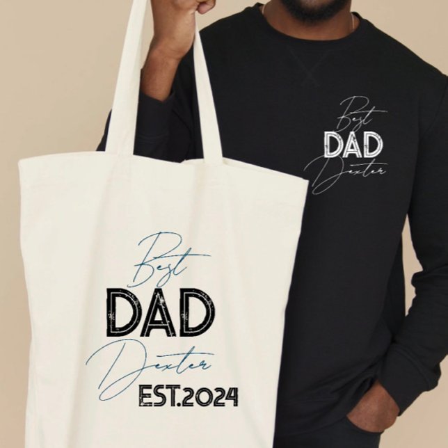 Bolso De Tela Regalo De Moda Para Papá Personalizado Nombre Indi (Subido por el creador)