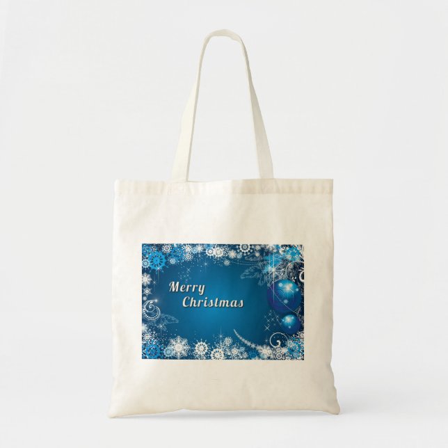 Bolso De Tela Regalo de Navidades decorativos (Frente)