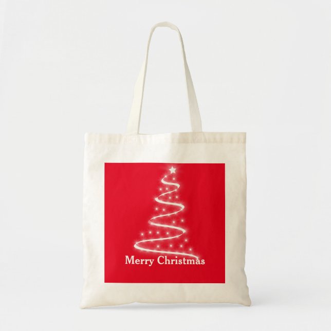 Bolso De Tela Regalo de Navidades decorativos y personalizados (Frente)