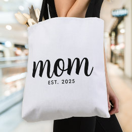 Bolso De Tela Regalo de nueva mamá establecida