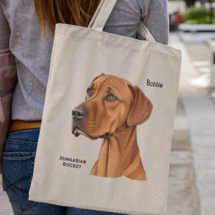 Bolso De Tela Regalo De personalizable Vizsla Para Los Hinchas D