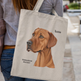Bolso De Tela Regalo De personalizable Vizsla Para Los Hinchas D